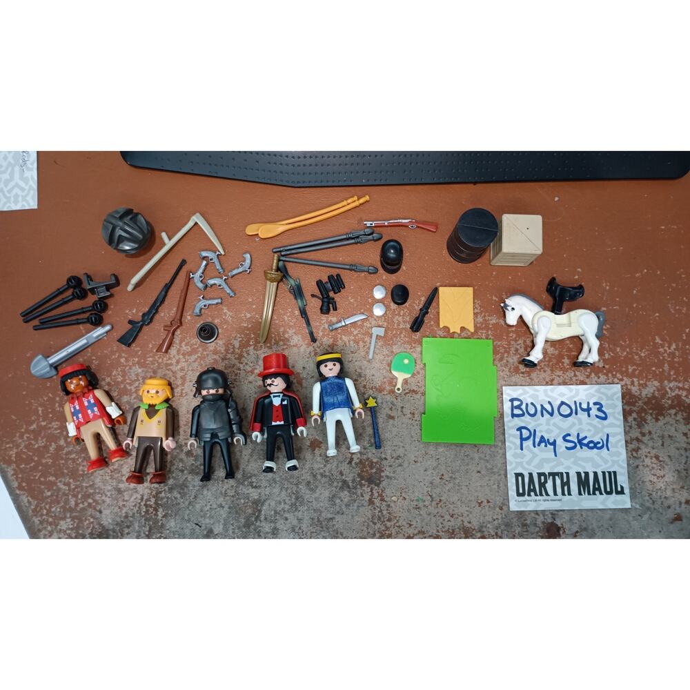 Playmobil Bundle Lot Mix 3667 3669 3397 3394 Parts Loose Figures Accessories
